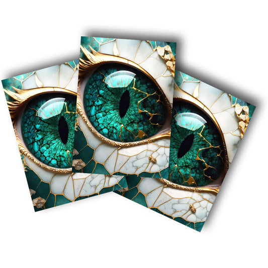 Sticker – Smaragdauge des Drachen