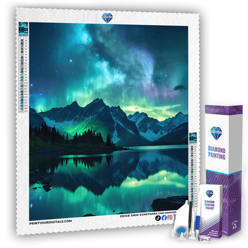 Diamond Painting - Polarträume