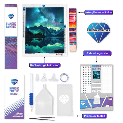 Diamond Painting - Polarträume