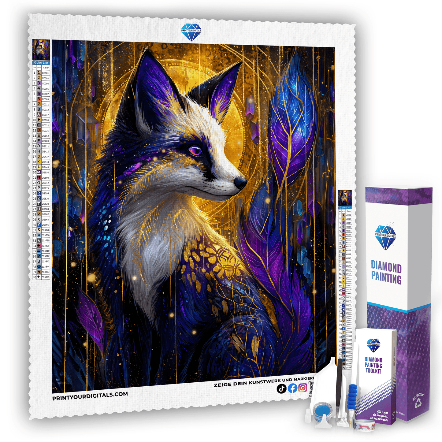 Diamond Painting - Sternenfuchs