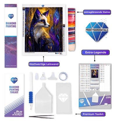 Diamond Painting - Sternenfuchs