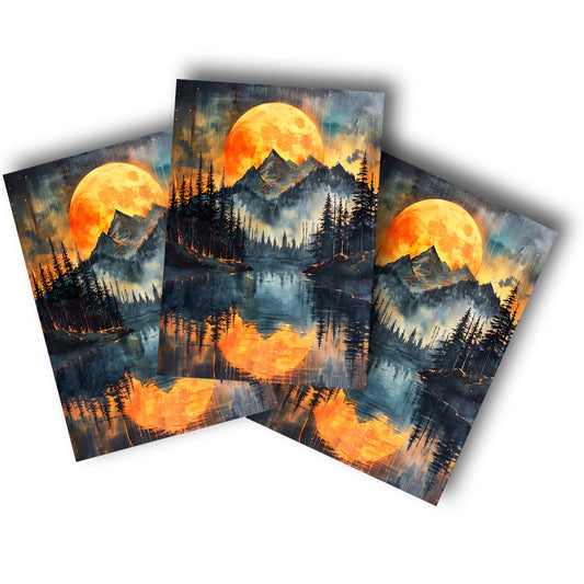 Sticker – Mondfeuer