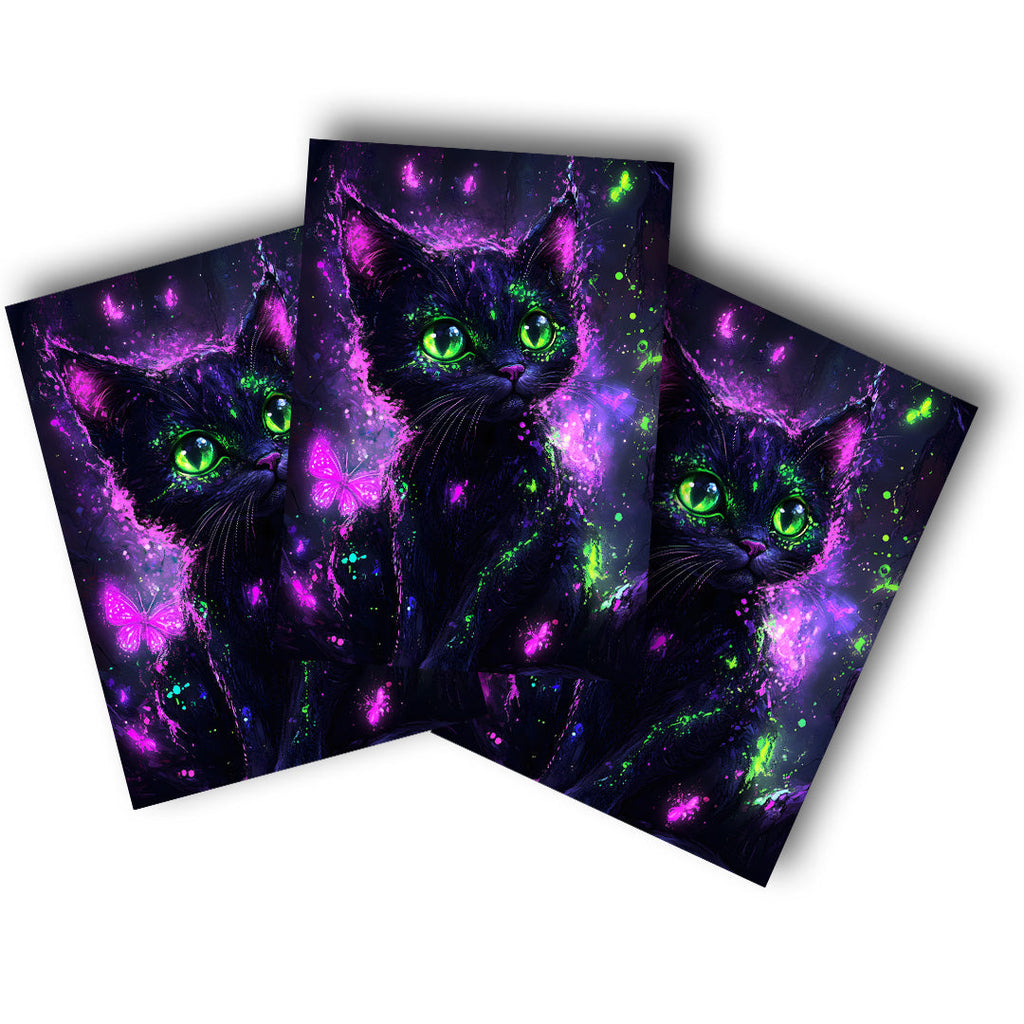 Sticker – Magie der Nachtkatze