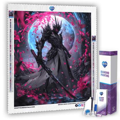 Diamond Painting - Krieger des Blaumonds