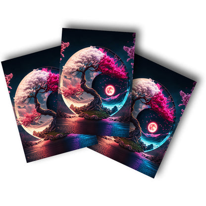 Sticker – Tag und Nacht