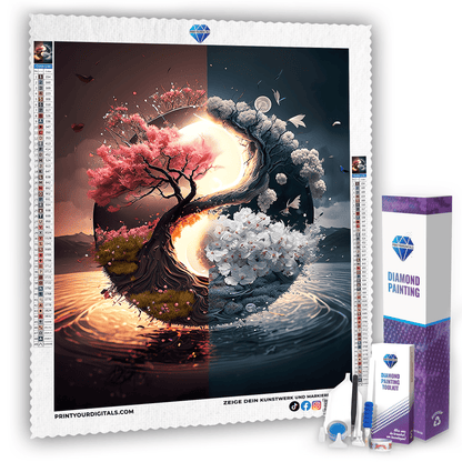 Diamond Painting - Spiritueller Baum des Lebens