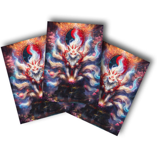 Sticker – Kitsune des Gleichgewichts