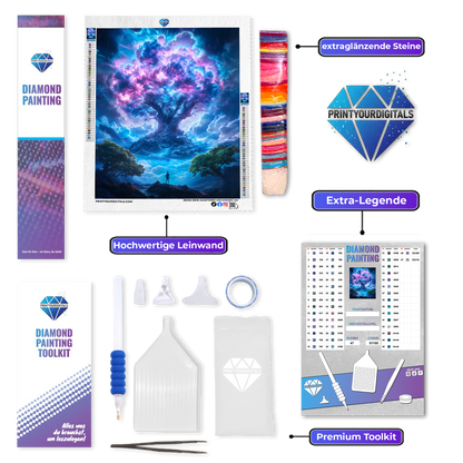 Diamond Painting - Baum der Träume