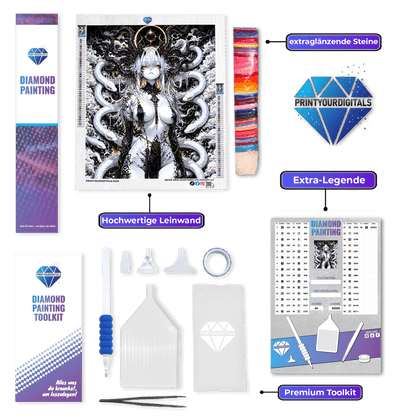 Diamond Painting - Königin der Schatten