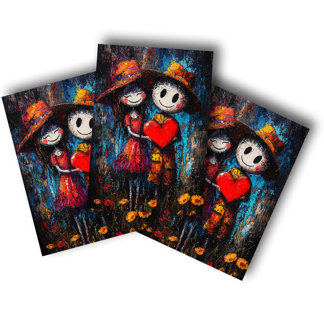 Sticker – Herz der Familie