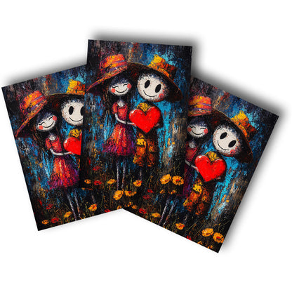 Sticker – Herz der Familie