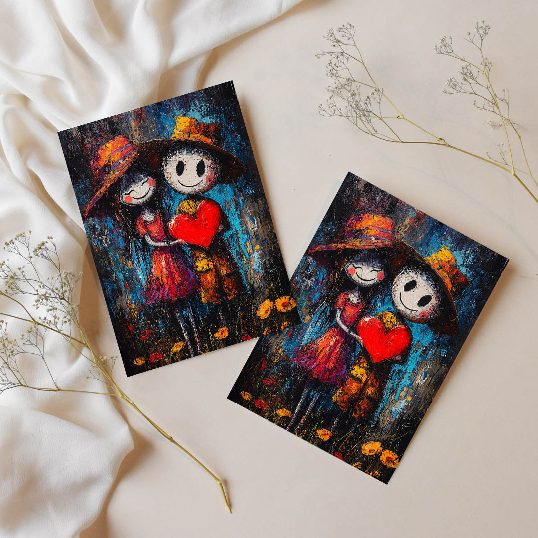 Sticker – Herz der Familie