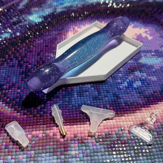 Diamond Painting Stift - Kosmisches Lila-Blau