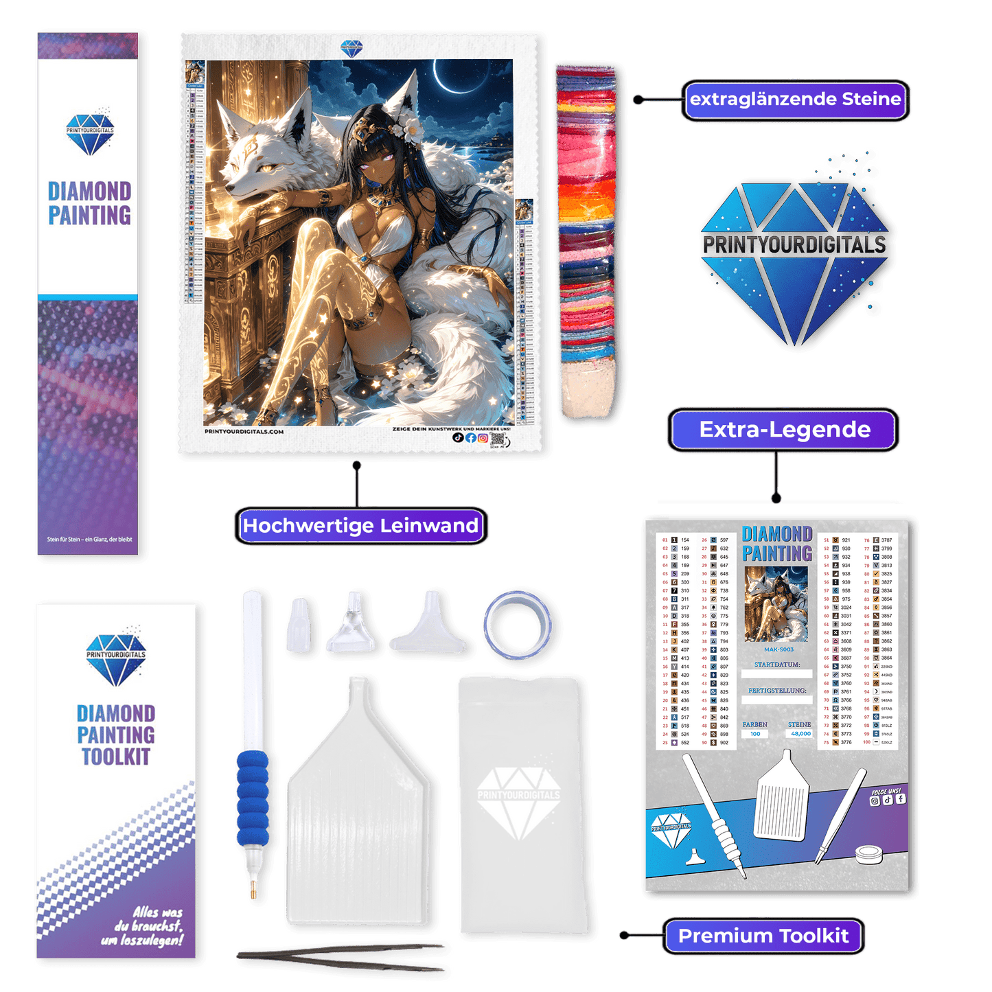 Diamond Painting - Prinzessin Nami