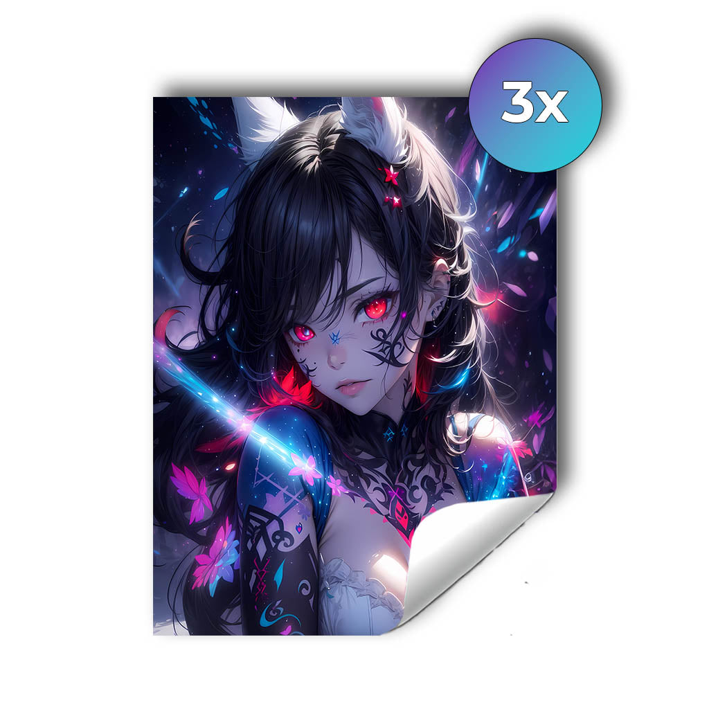 Sticker – Schattenmagierin Domi
