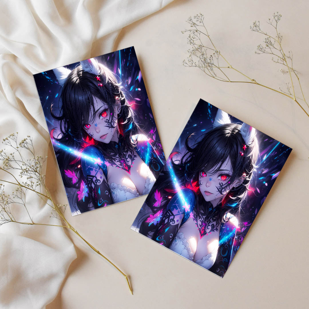 Sticker – Schattenmagierin Domi