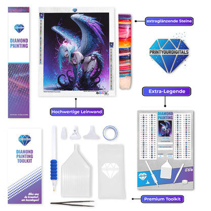 Diamond Painting - Gefallener Engel Nira