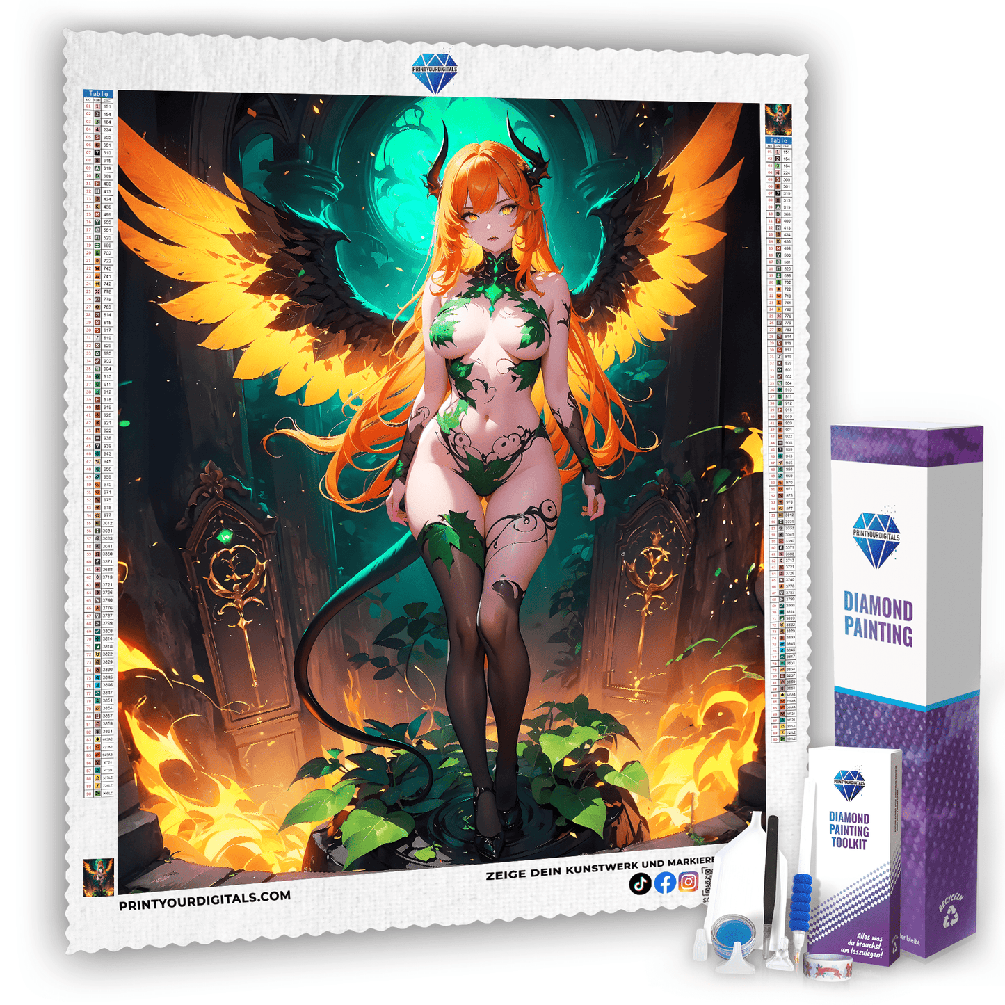 Diamond Painting - Naturgöttin Elsa