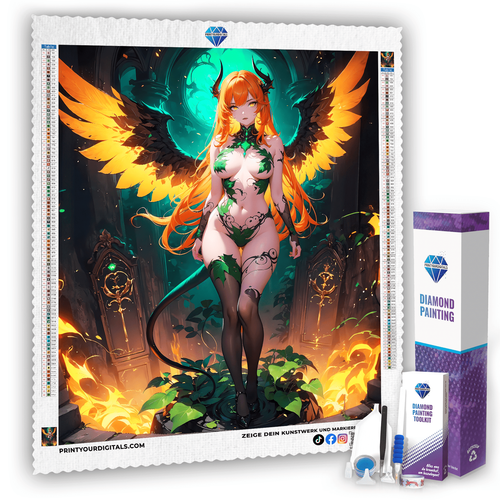 Diamond Painting - Naturgöttin Elsa