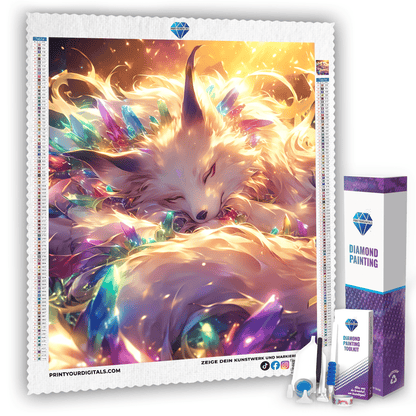 Diamond Painting - Fuchs Luna