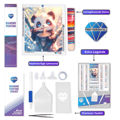 Diamond Painting - Panda Max