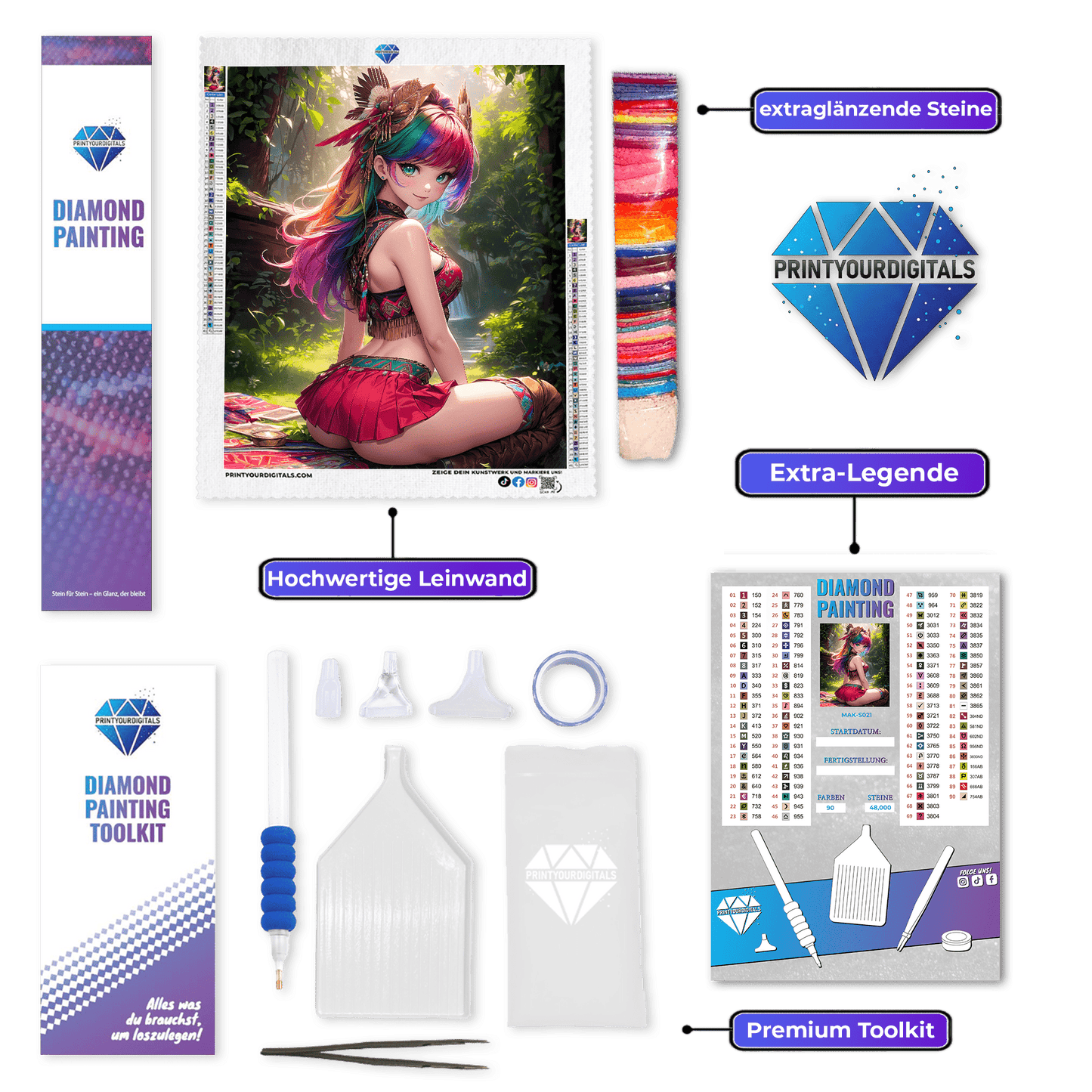 Diamond Painting – Waldelfe Willow