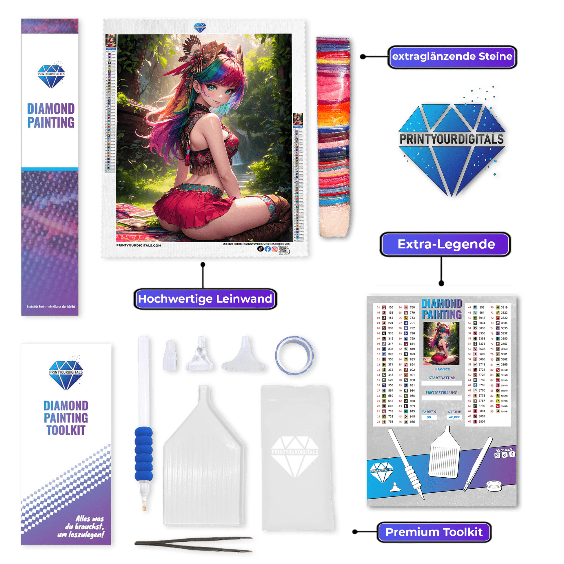 Diamond Painting – Waldelfe Willow