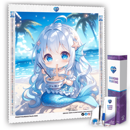 Diamond Painting – Meerjungfrau Layla