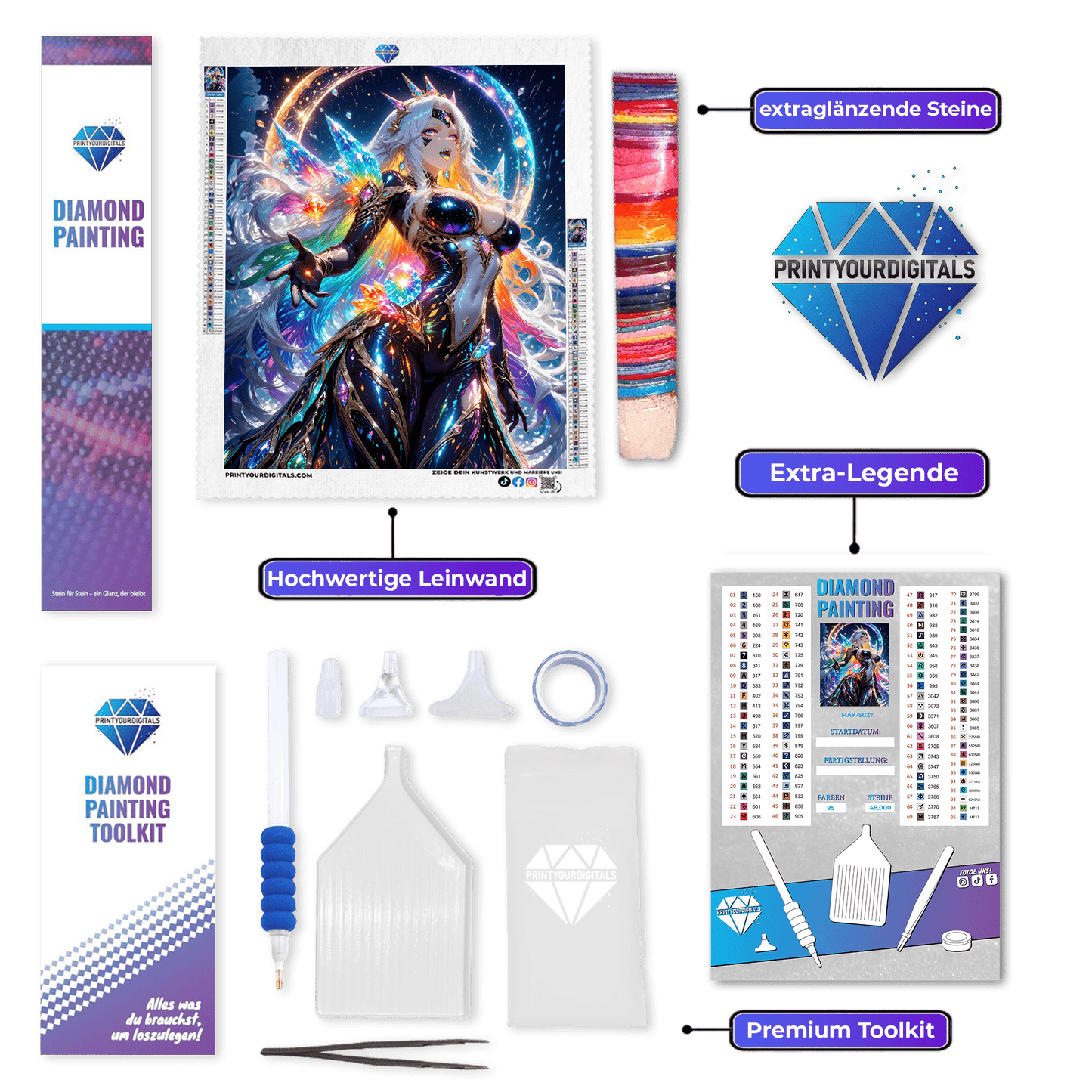 Diamond Painting – Göttin Theresa