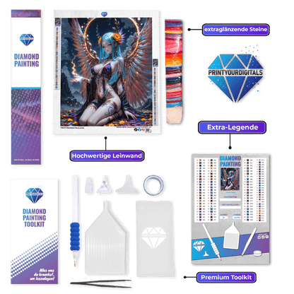 Diamond Painting - Engelsprinzessin Layla