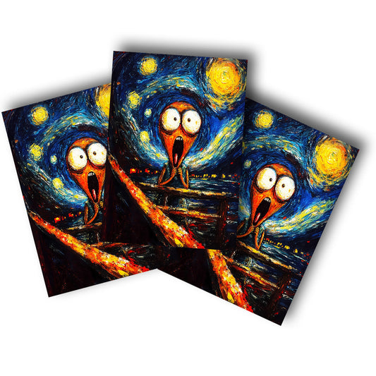 Sticker – Schrei der Sterne