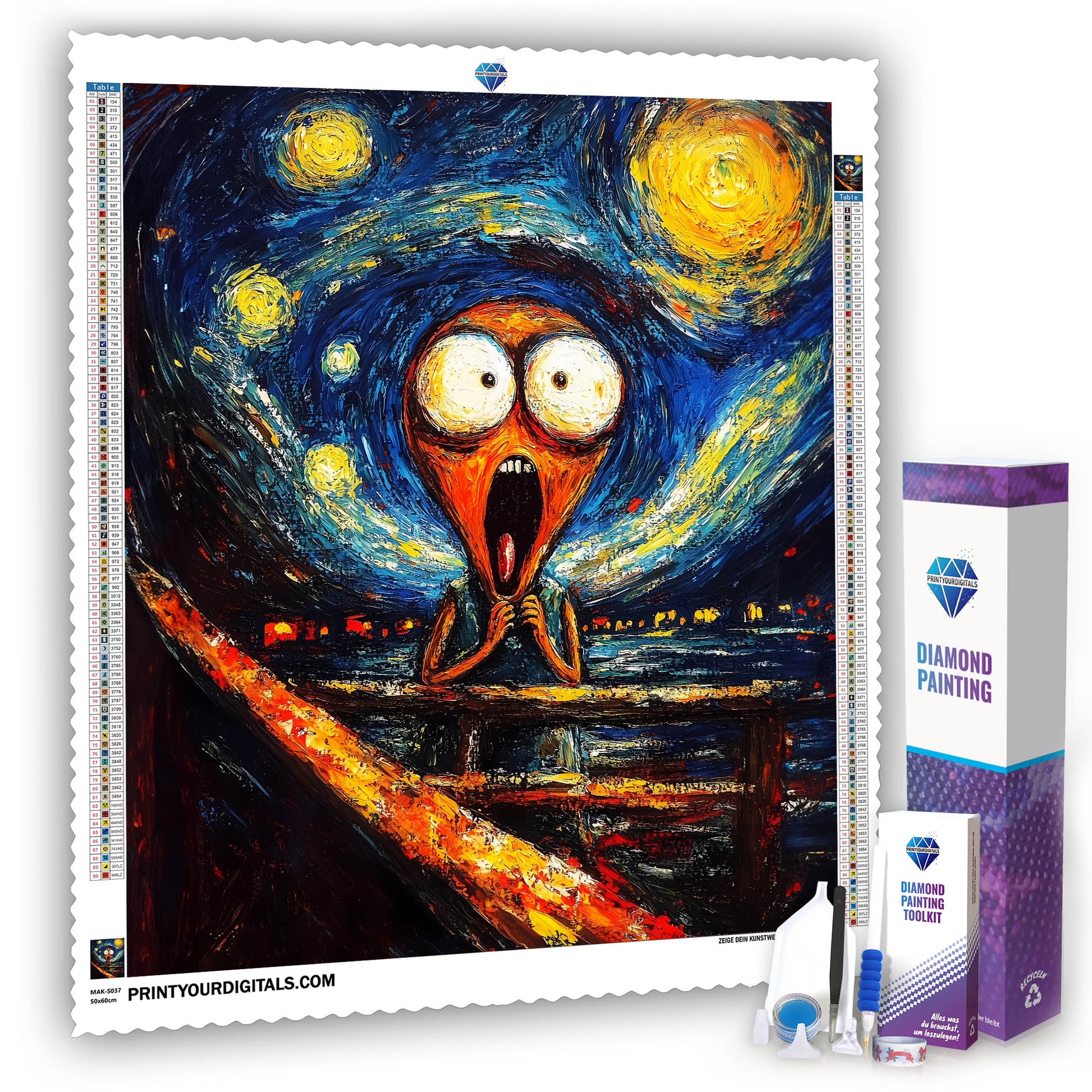 Diamond Painting – Schrei der Sterne