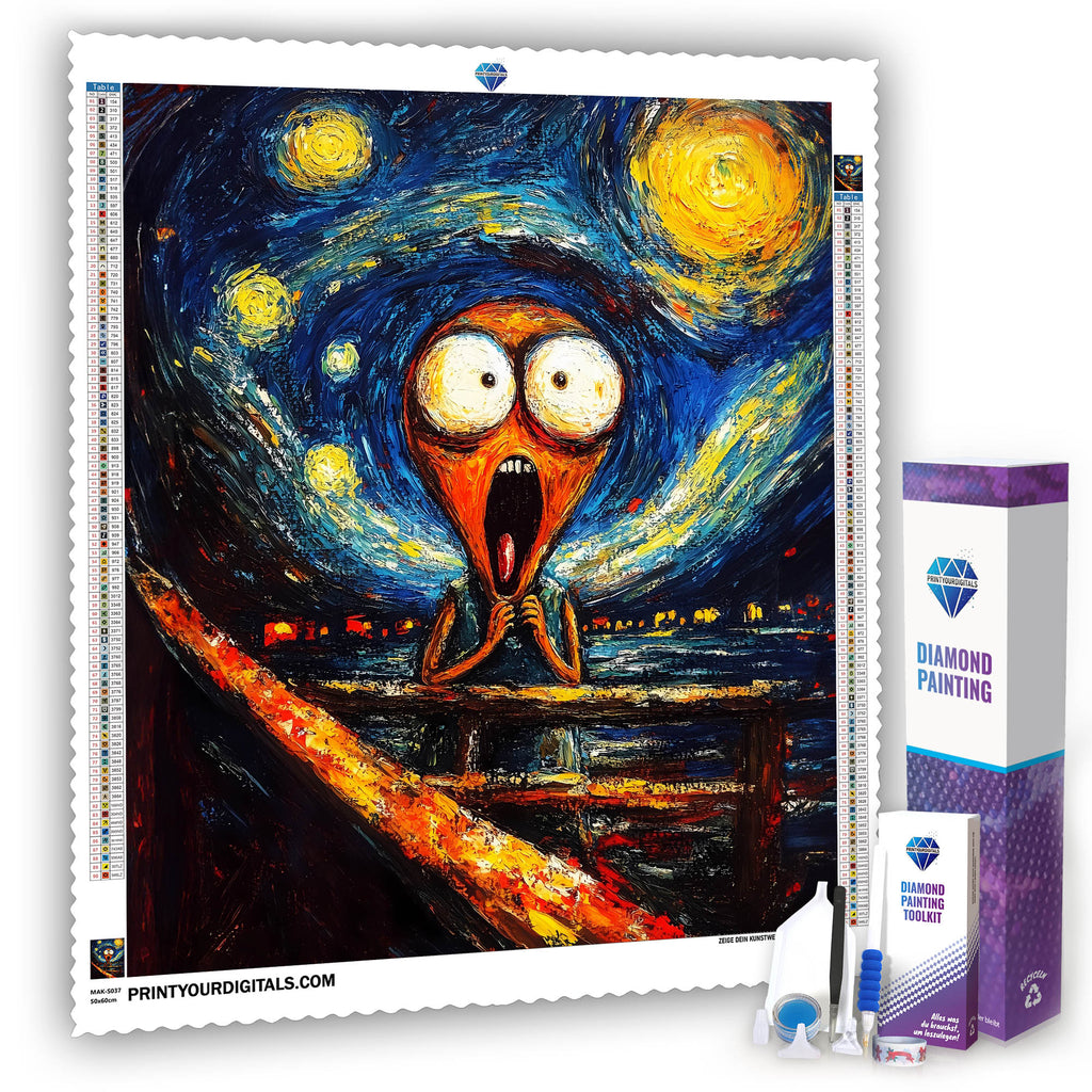 Diamond Painting – Schrei der Sterne
