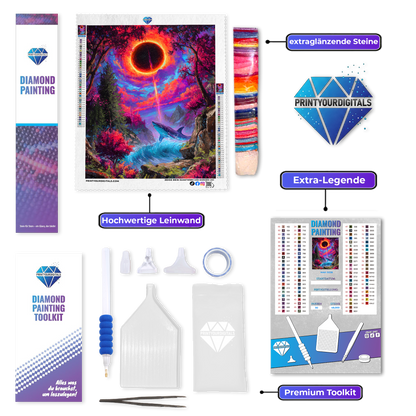 Diamond Painting – Weltenwal