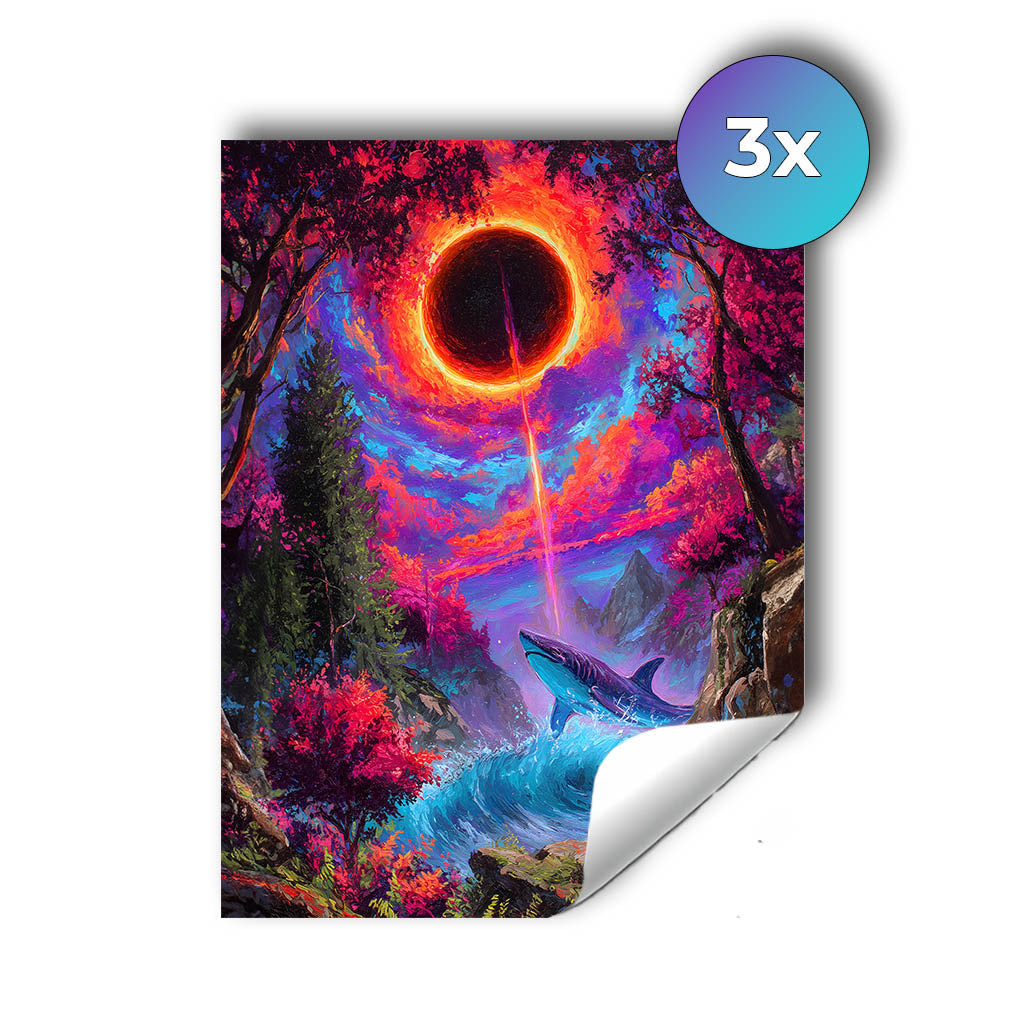 Sticker – Weltenwal