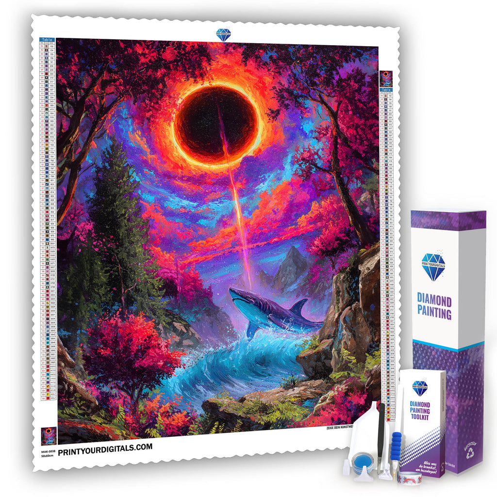 Diamond Painting – Weltenwal