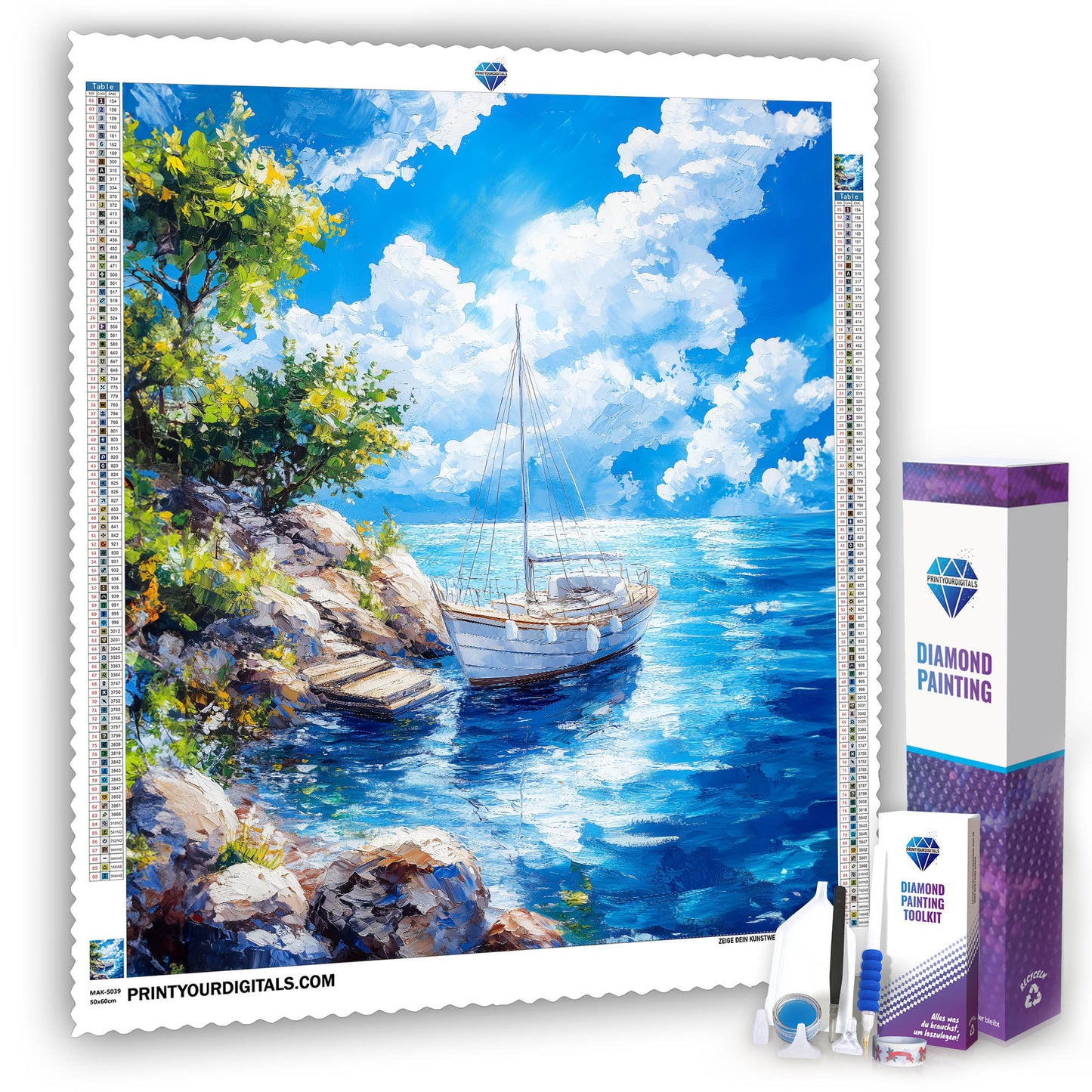 Diamond Painting – Sommerhafen