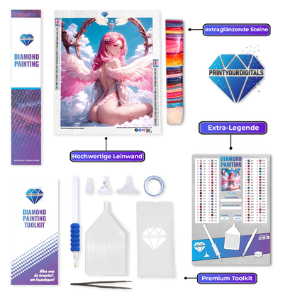 Diamond Painting – Himmelsengel Honoka