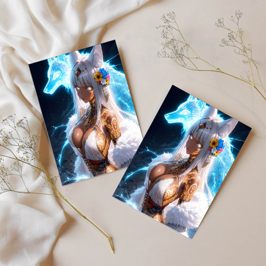 Sticker – Geisterfuchs Lunara