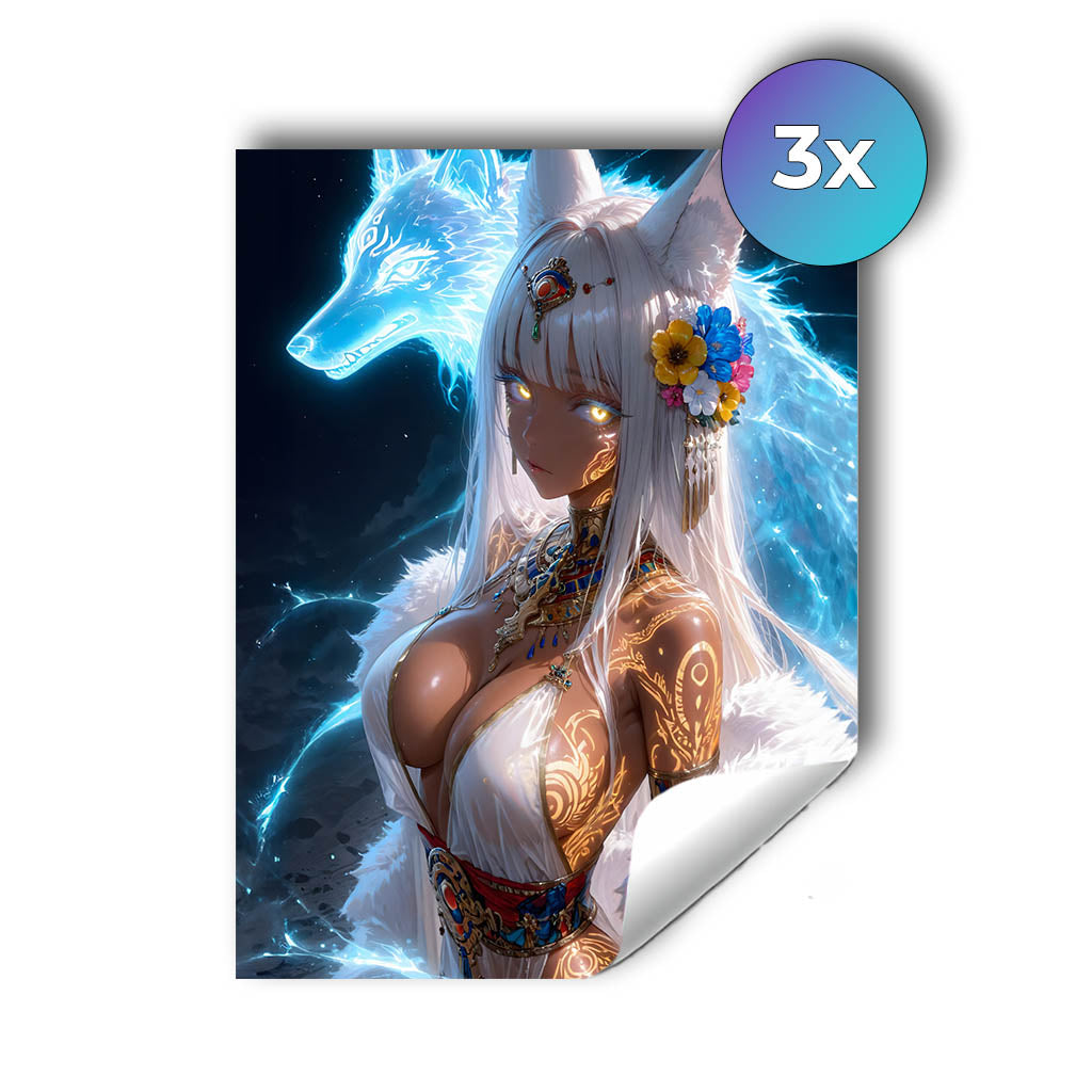 Sticker – Geisterfuchs Lunara