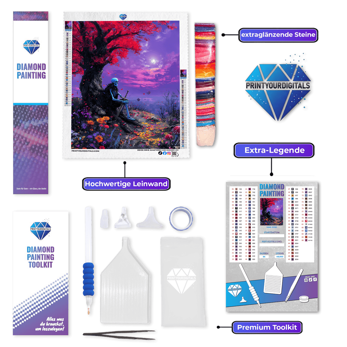 Diamond Painting – Wächter der Bäume