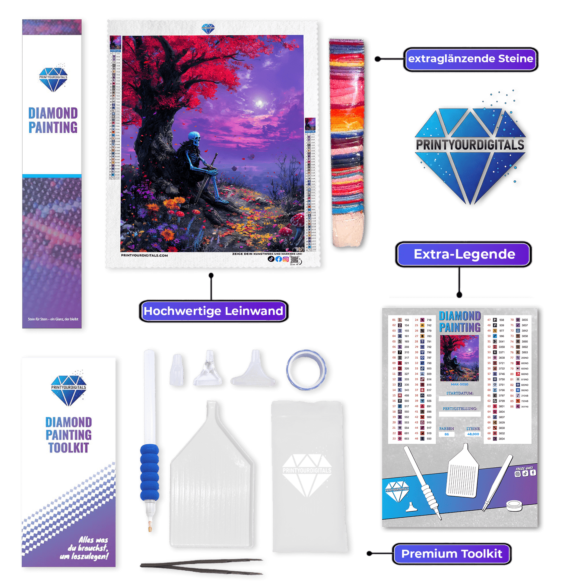 Diamond Painting – Wächter der Bäume