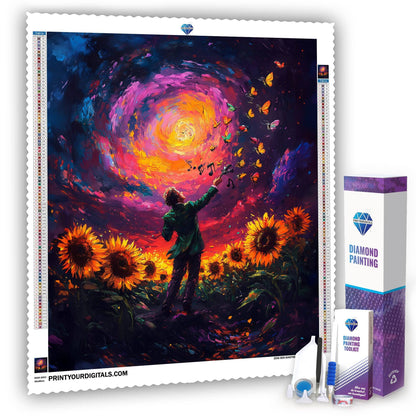 Diamond Painting – Melodie der Sonne