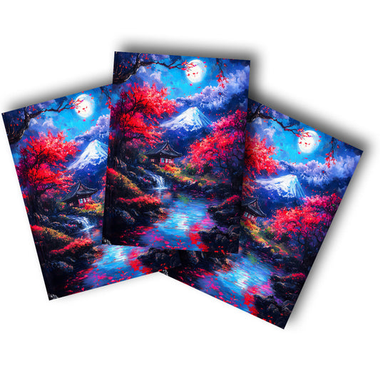 Sticker – Magische Herbsttempel