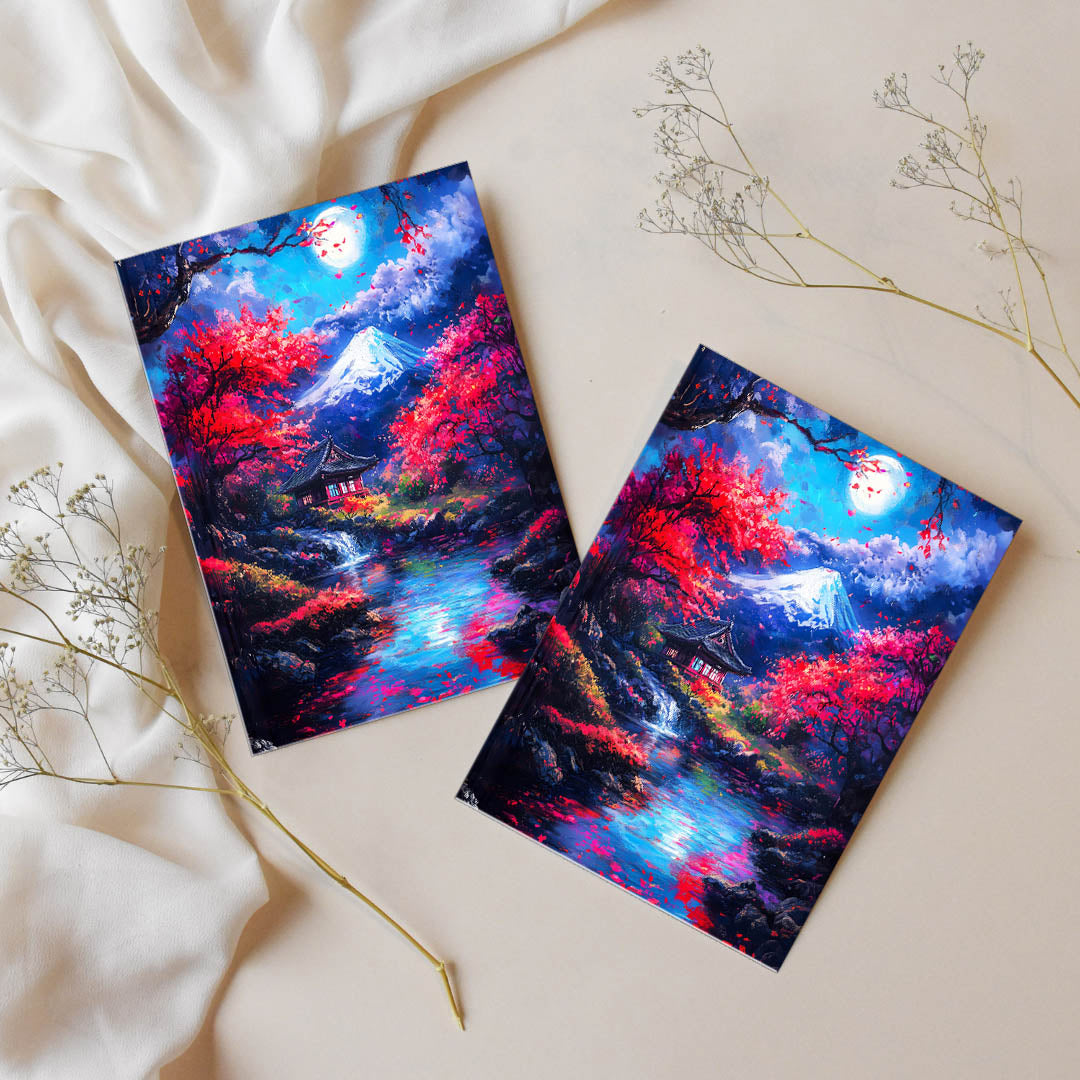 Sticker – Magische Herbsttempel