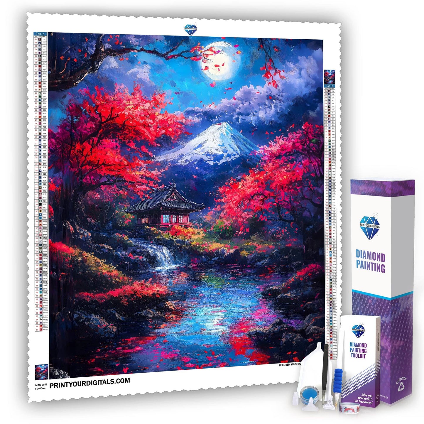 Diamond Painting – Magischer Herbsttempel