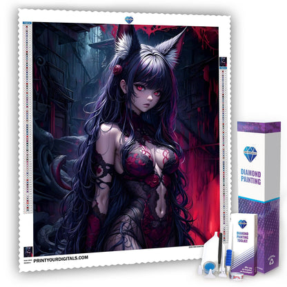 Diamond Painting – Dunkelelf Daria