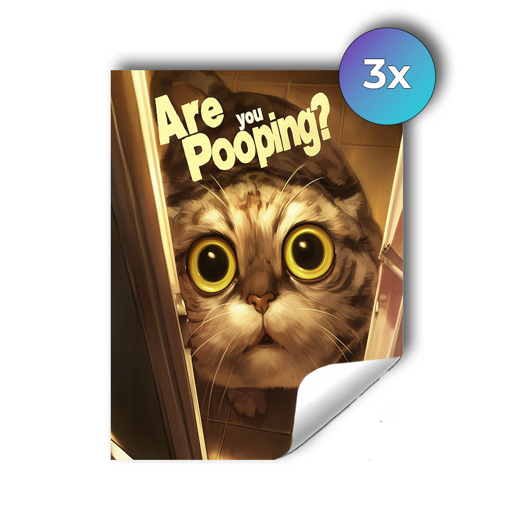 Sticker – Are you Pooping?