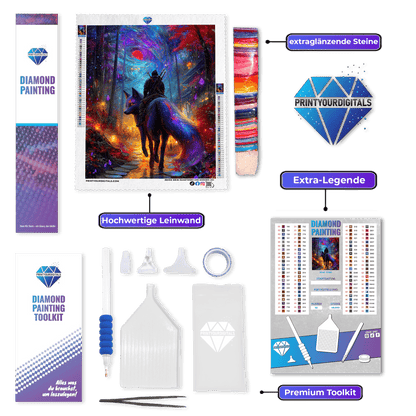 Diamond Painting – Pfad des Sternenreiters