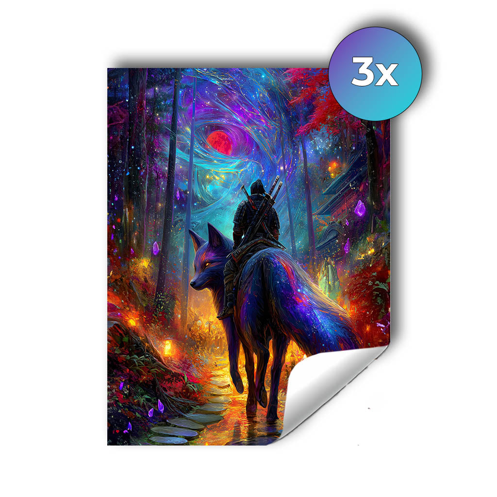 Sticker – Pfad des Sternenreiters